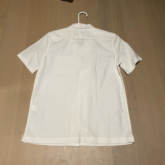 Gap Teen 14-16 Short sleeve white collar button down - Picture 3 of 3